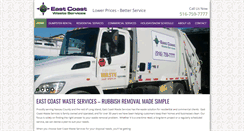 Desktop Screenshot of eastcoastwasteservices.com